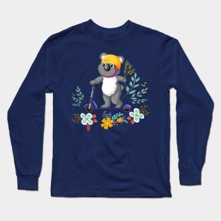 Cute Koala Animals Lover Long Sleeve T-Shirt